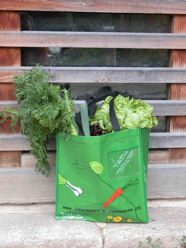 panier de légumes // Gemüsetasche